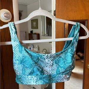 Aerie Teal Bikini Top